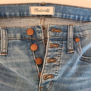 Madewell Button Fly Cali Demi Boot Flare Jeans Size 24 P